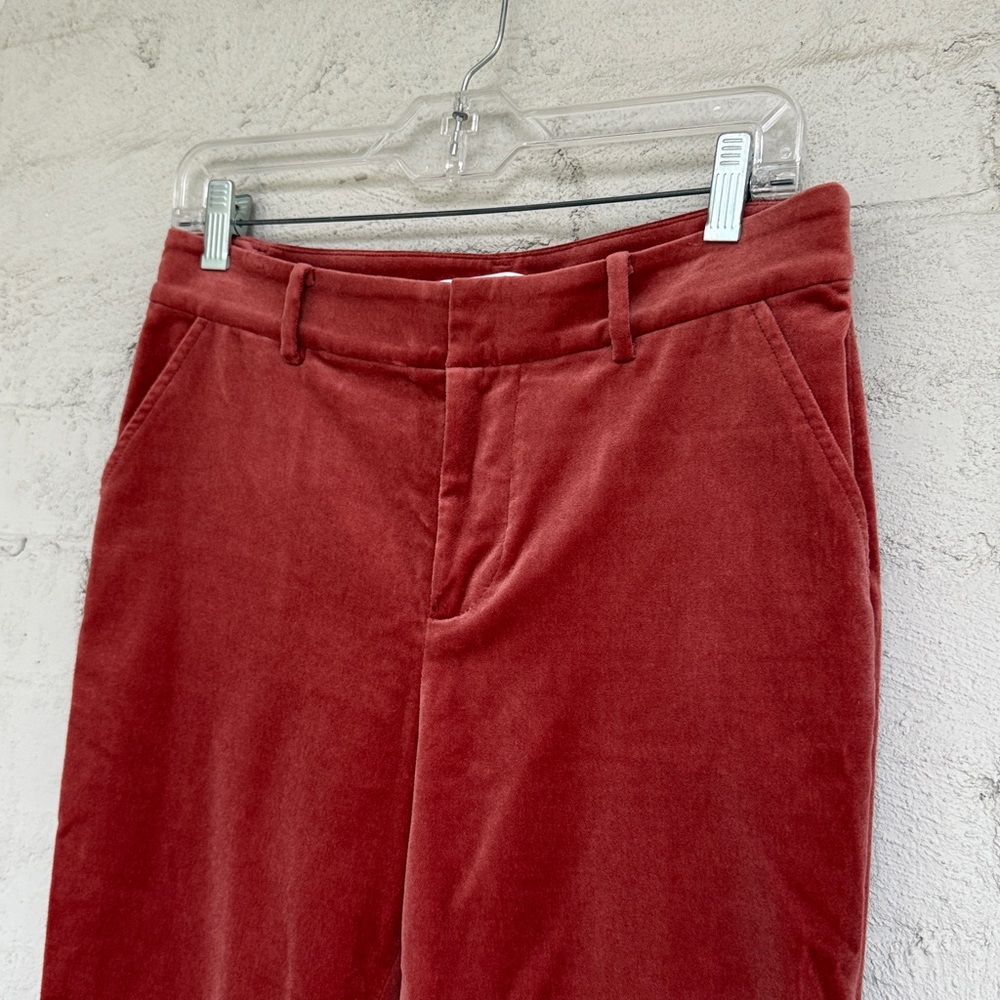 Frame Le Crop Spice Velvet Trousers Size 6 - Picture 6 of 15